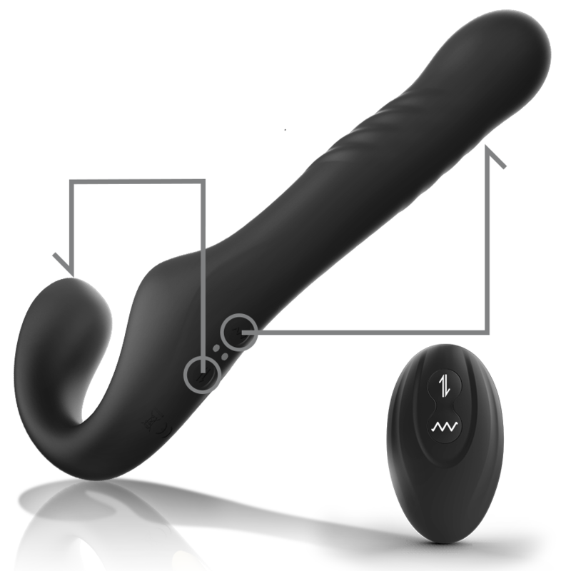 IBIZA - VIBRATEUR SANS SANGLE TÉLÉCOMMANDE